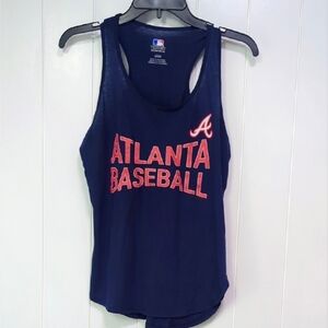 ❤️5/$25 Genuine Merchandise Navy and Red Tank Top